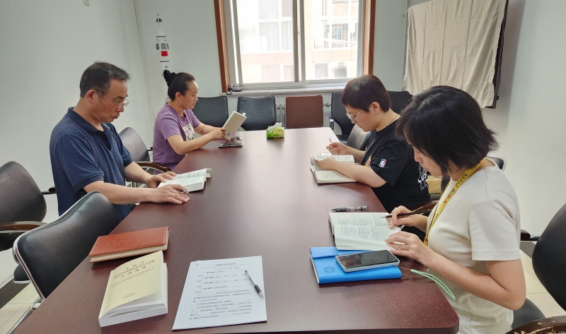 中国高科技产业化研究会办事机构临时党支部开展主题教育集体学习